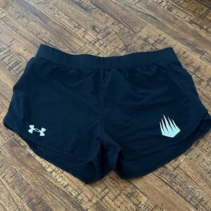 Under Armour Women's Navy Athletic Shorts from IMG